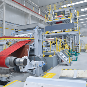 Ligne de revêtement en poudre pour bobines et feuilles métalliques