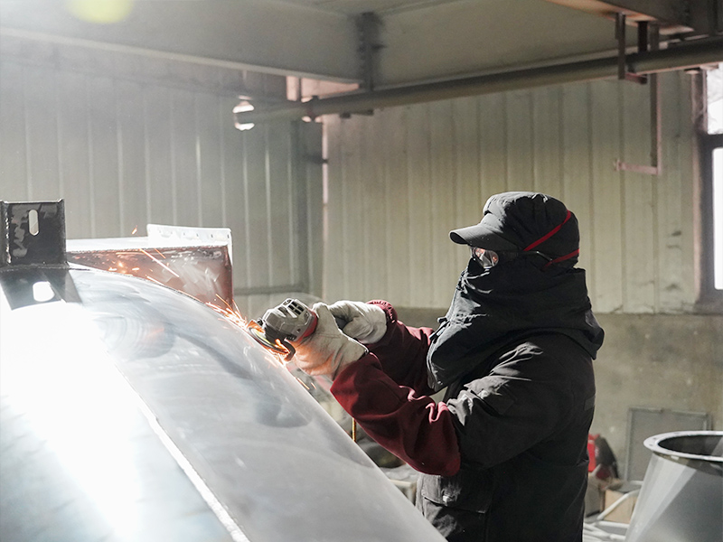 Section de production de machines de ligne de revêtement