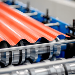 Ligne de revêtement de couleur de peinture pour bobines/feuilles métalliques