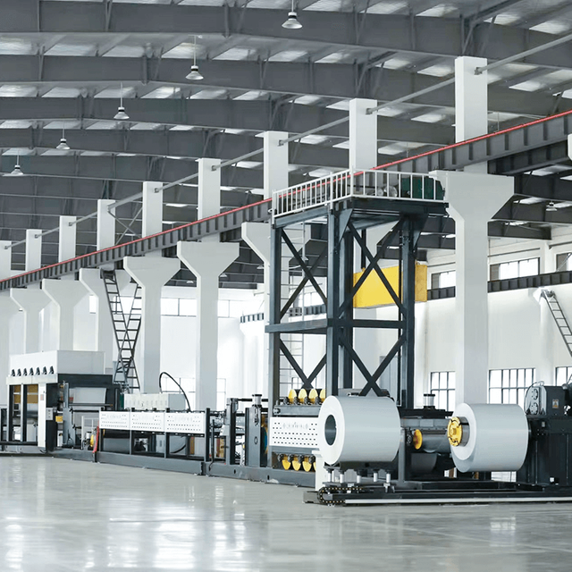 Ligne de production de stratification/ligne composite bimétallique